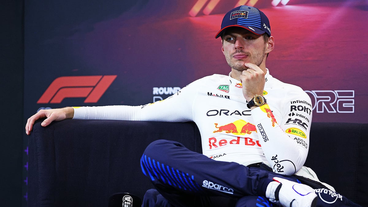 Max Verstappen teased a move away from the sport once more in the aftermath of his second-place finish at the Singapore Grand Prix - null
