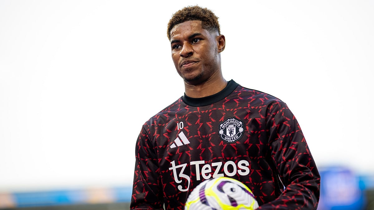 Manchester United forward Marcus Rashford - null