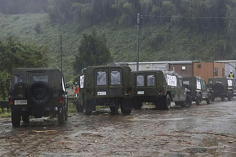Japan Floods: Japan's Self-Defense Forces vehicles deployed to support people