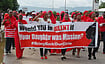 Detained, Abused Or Recruited By Armed Groups: The Fate Of Children In War Zones In Africa Via Getty : Protest in Abuja for the kidnapped Nigerian girls