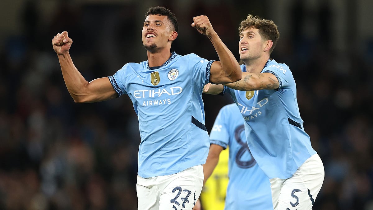 Manchester City goalscorer Matheus Nunes