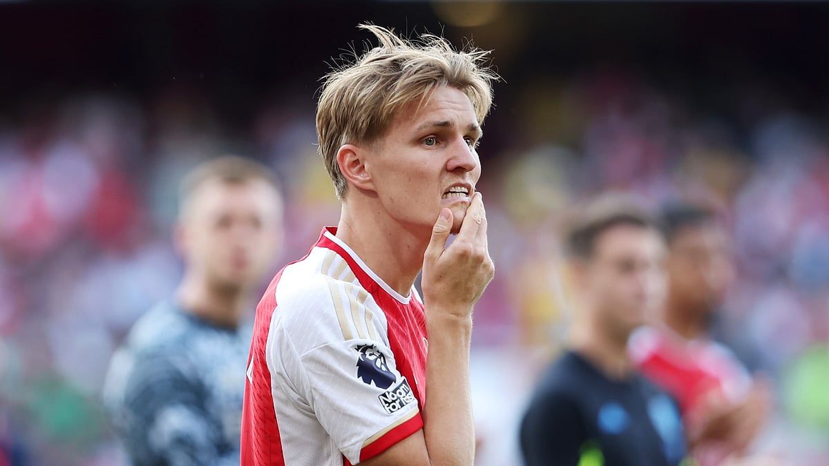 Arsenal captain Martin Odegaard