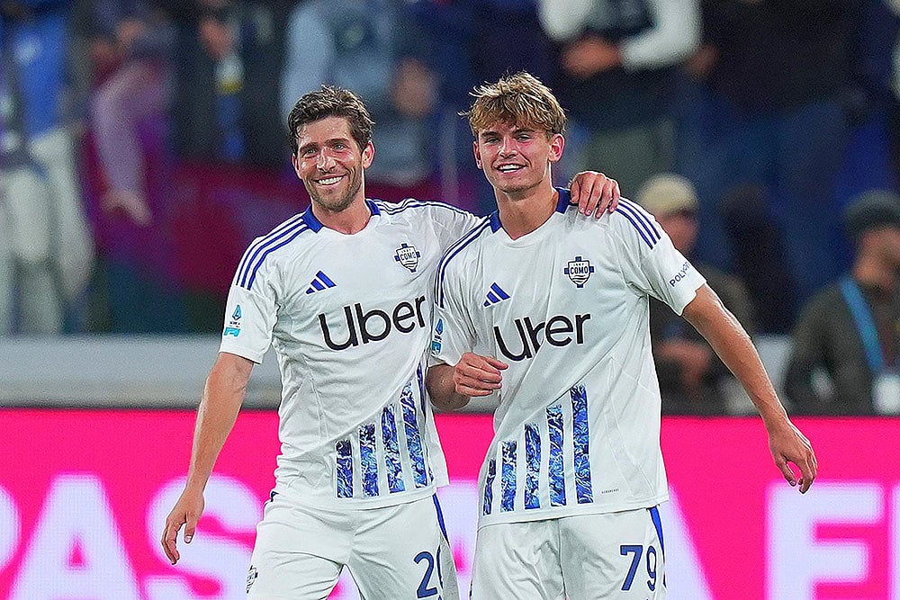 2024-25 Serie A Atalanta and Como football photo gallery_Nico Paz