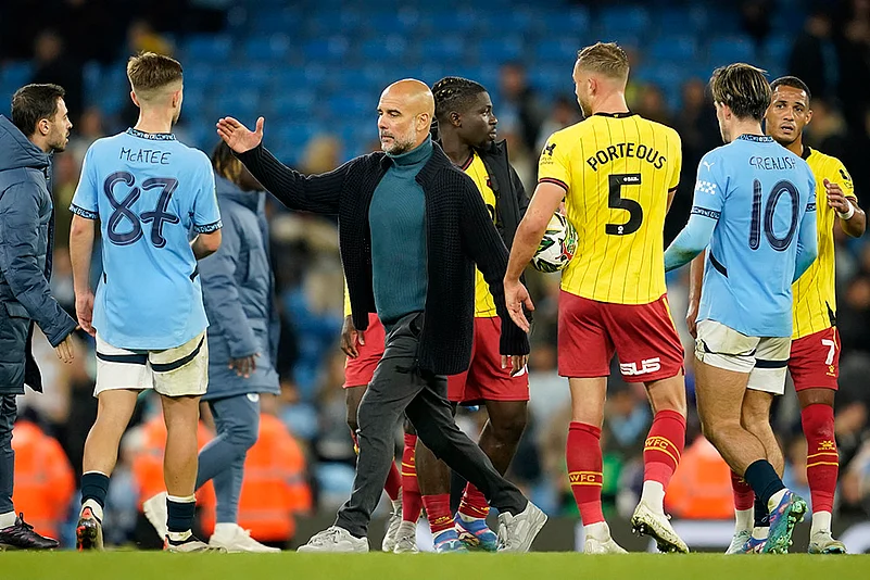 2024-25 English League Cup Manchester City and Watford football photo gallery_1
