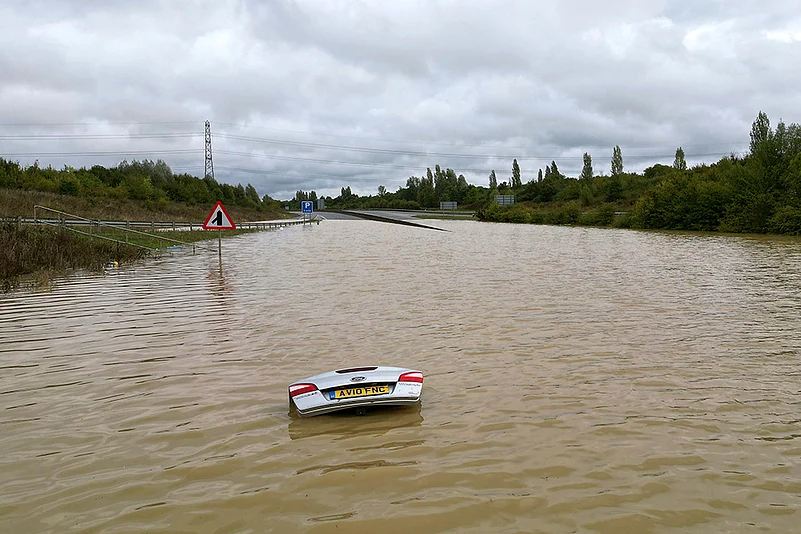 Britain Europe Weather, England Floods_2