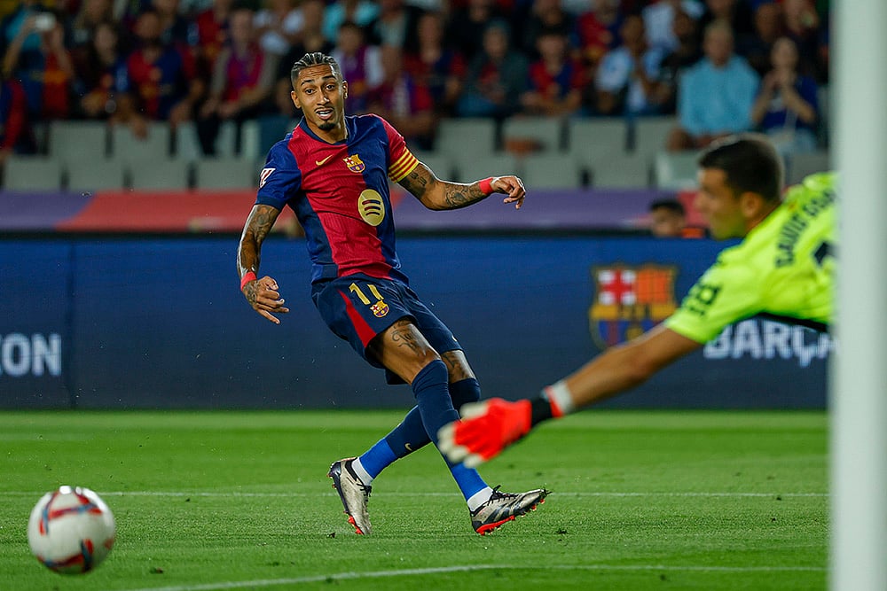 2024-25 Spain Soccer La Liga Barcelona vs Getafe match