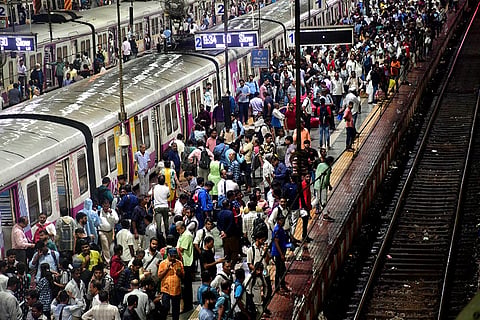 Rains in Mumbai: Local train services got delayed due to rain