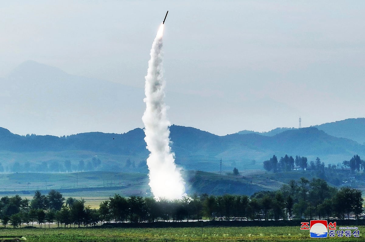 AP : North Korea test fires missiles simulating nuclear strikes