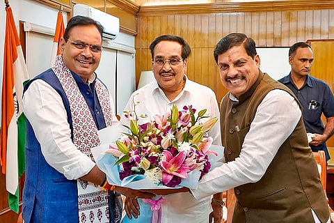 CR Patil, Bhajanlal Sharma & Mohan Yadav