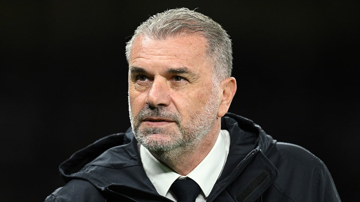 Tottenham manager Ange Postecoglou. - null