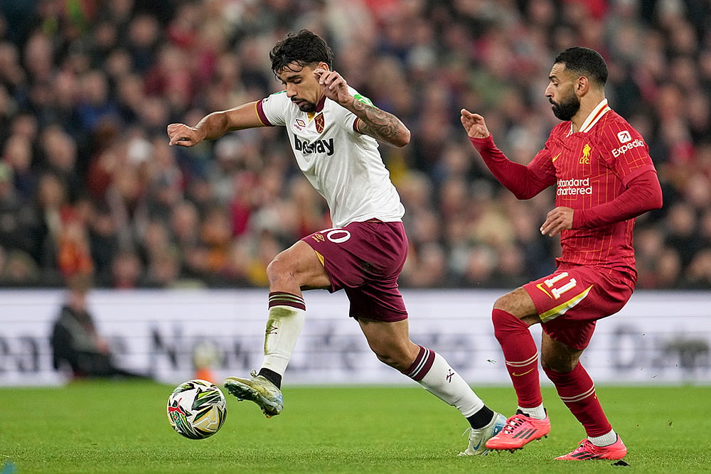 2024-25 Britain Soccer League Cup Liverpool vs West Ham United_3