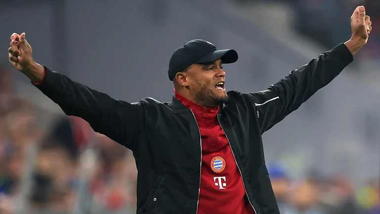 Bayern Munich head coach, Vincent Kompany - null