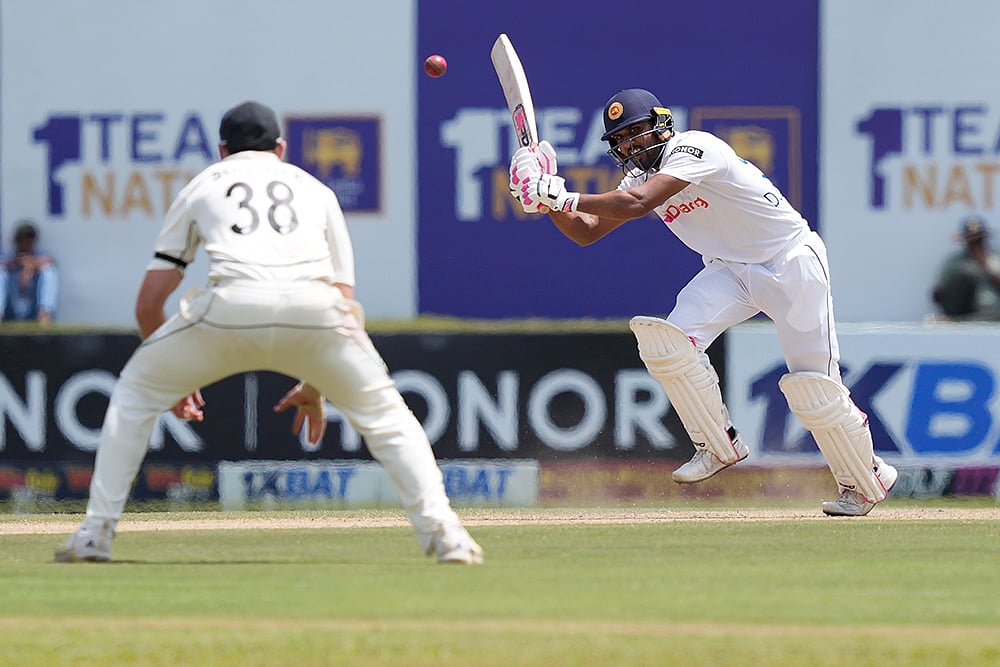 Sri Lanka vs New Zealand 2nd test Day2 Dinesh Chandimal