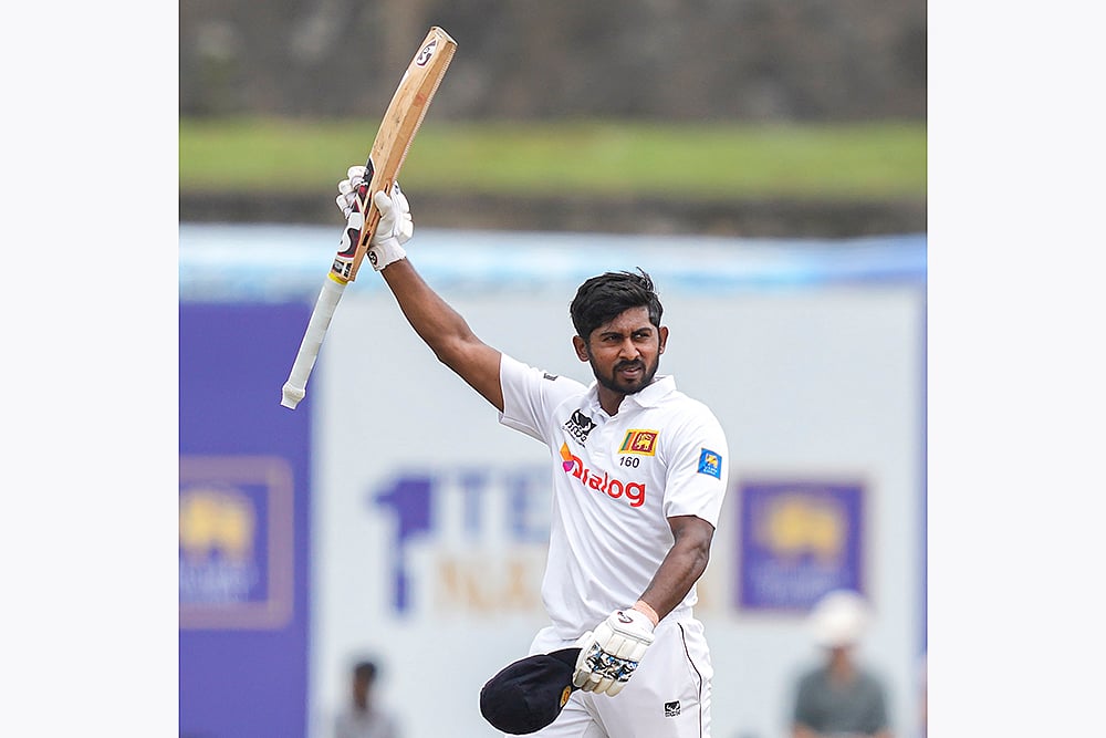 Sri Lanka vs New Zealand 2nd test Day2 Kamindu Mendis century