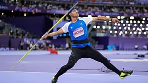 Neeraj Chopra claimed the men's javelin throw silver medal at the 2024 Paris Olympics. - File/AP