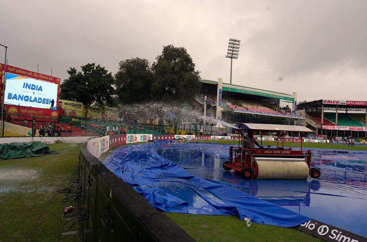 PTI : Green Park Stadium in Kanpur.