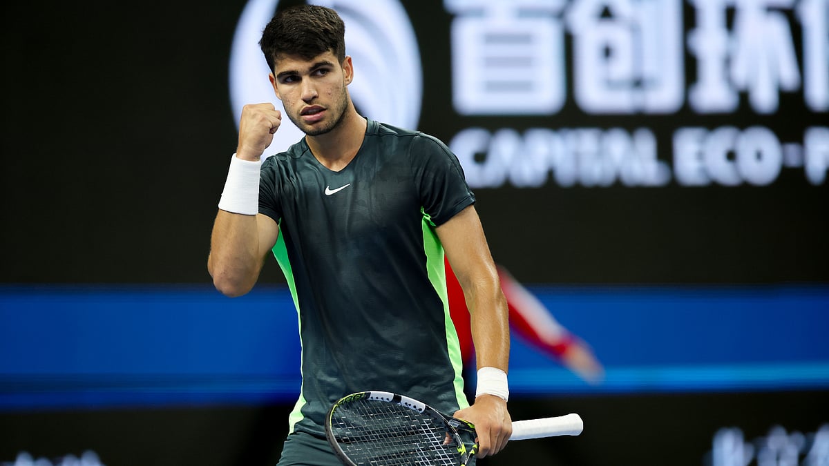 Carlos Alcaraz made a winning start in China