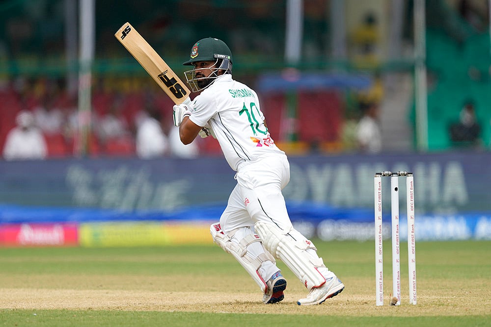 India vs Bangladesh Test Cricket 2nd Test Day 1 photo gallery-Shadman Islam