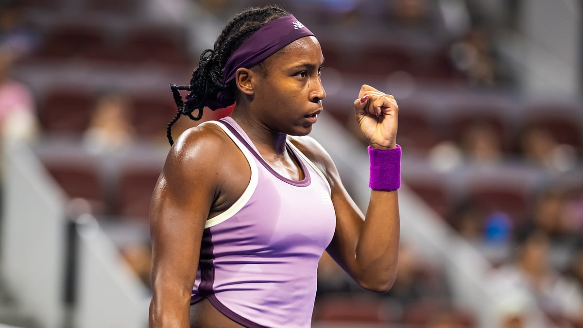 Coco Gauff is into the third round at the China Open