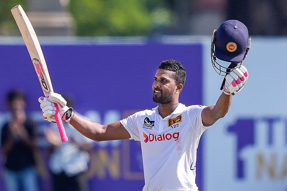 Sri Lanka vs New Zealand 2nd test Day2 Dinesh Chandimal
