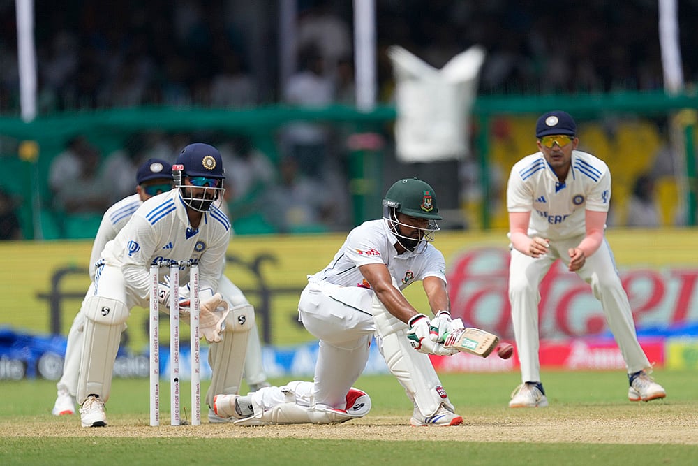 India vs Bangladesh Test Cricket 2nd Test Day 1 photo_Najmul Hossain Shanto