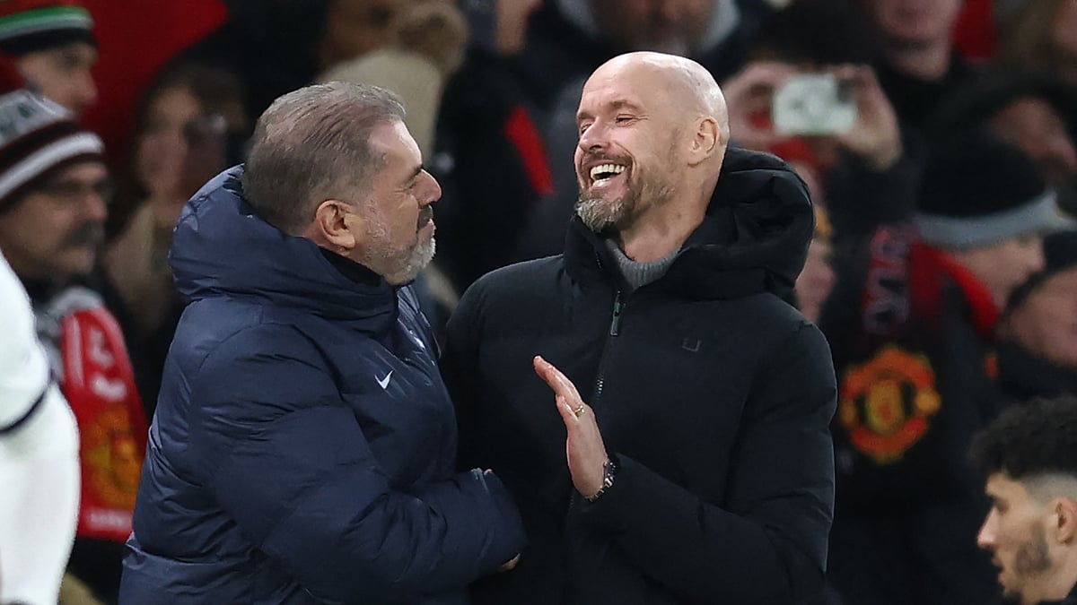 Ange Postecoglou has praised Erik ten Hag for the job he has done at Manchester United - null