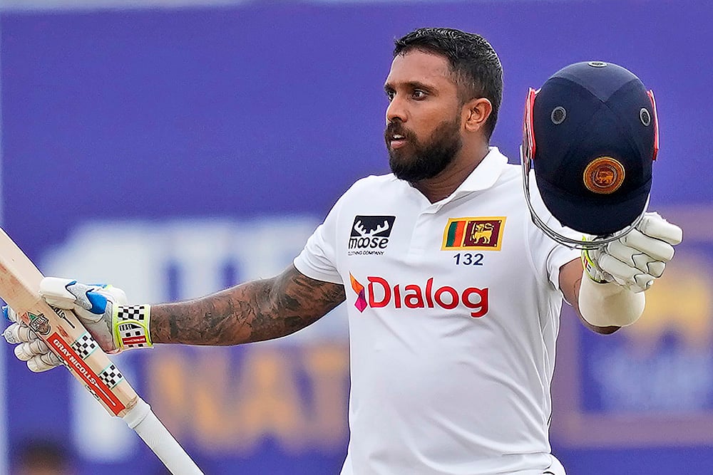 Sri Lanka vs New Zealand 2nd test Cricket Day2 Kusal Mendis