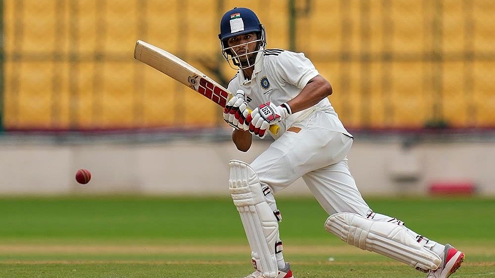 Photo: PTI/Shailendra Bhojak : Duleep Trophy 2024 Musheer Khan