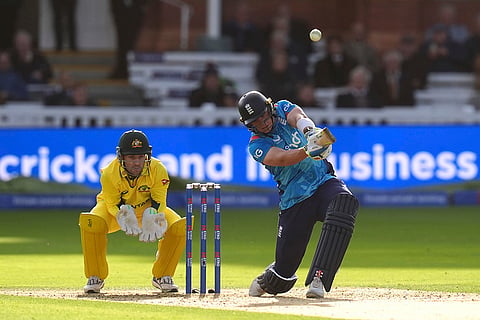 England vs Australia, 4th ODI: England's Jamie Smith plays a shot