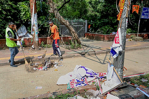 DUSU polls: Drive to remove defacement