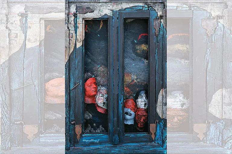 Right to Dissent: Artwork by
Masood Hussain - null