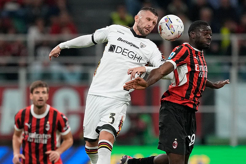 2024-25 Italy Serie A Soccer AC Milan vs Lecce_4