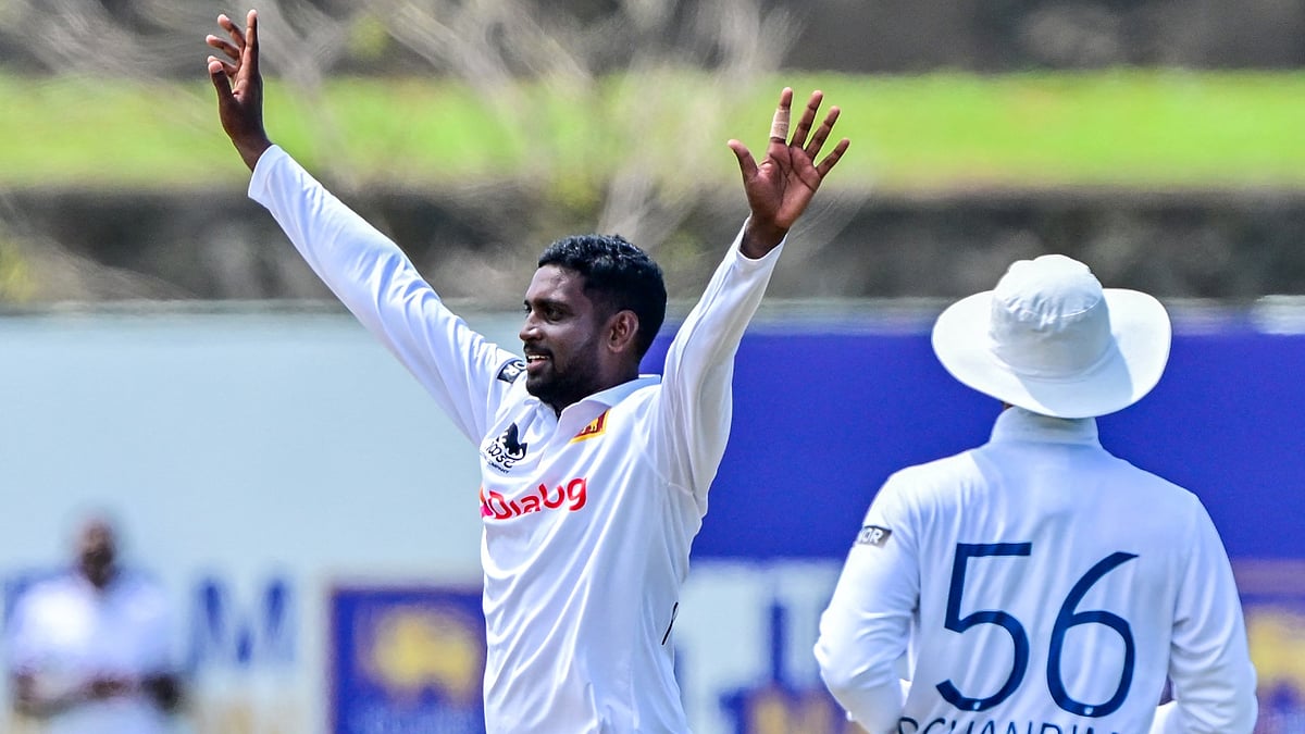 Sri Lanka's Nishan Peiris