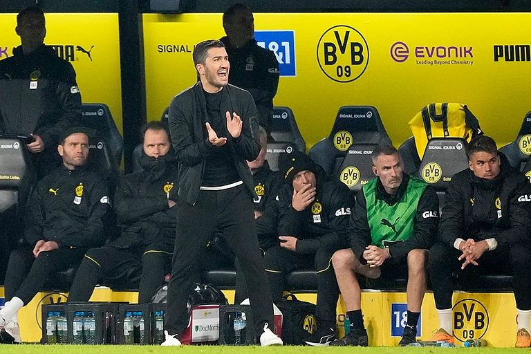 Dortmund's head coach Nuri Sahin. - File