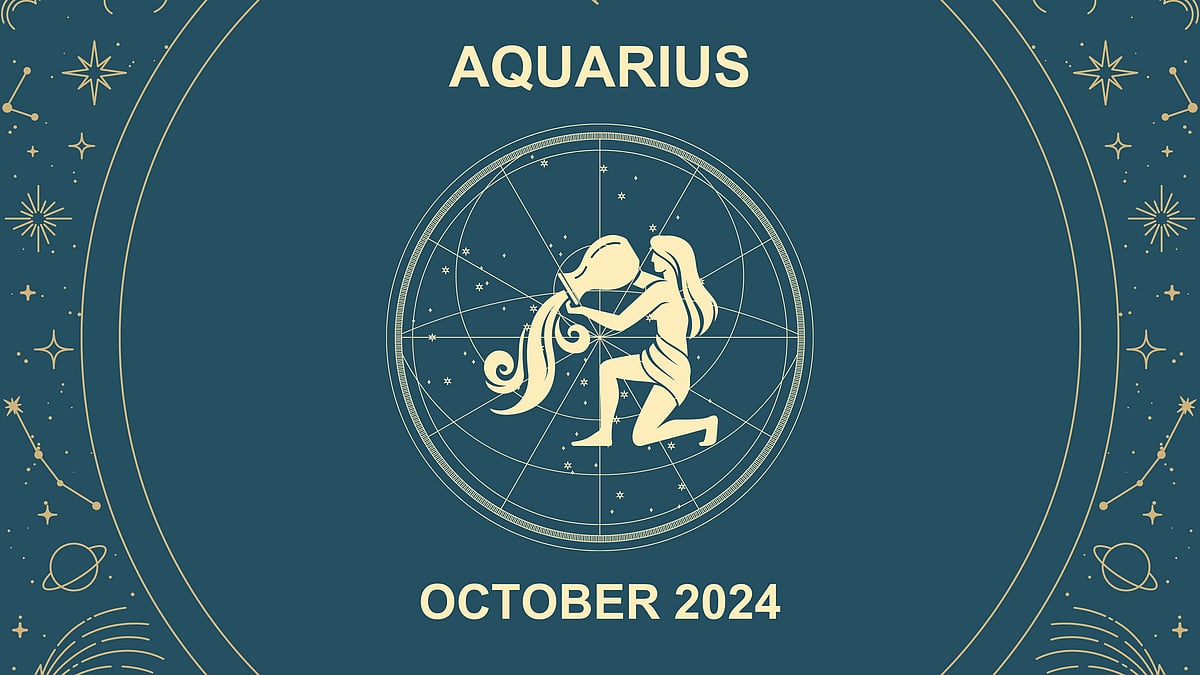 Aquarius Monthly Horoscope For October 2024