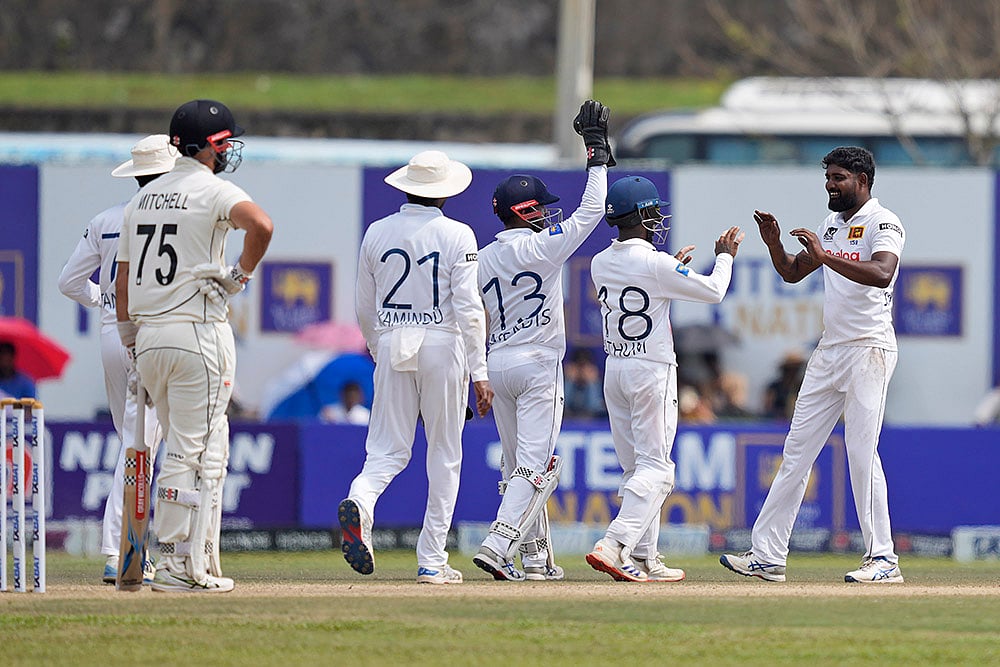 Sri Lanka Vs New Zealand 2nd Test Day 3 photo gallery_3