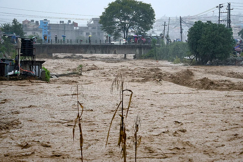 Nepal Flood Bagmati River Overflow after rains photo gallery_6