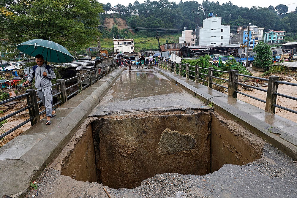 Nepal Flood Bagmati River Overflow after rains photo gallery_7