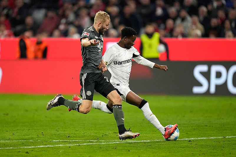 Germany Soccer Bundesliga Bayer Bayern Munich and Leverkusen Photo gallery_5