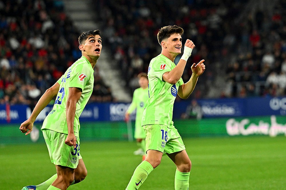 2024-25 La Liga Soccer Osasuna and Barcelona Photo gallery_6