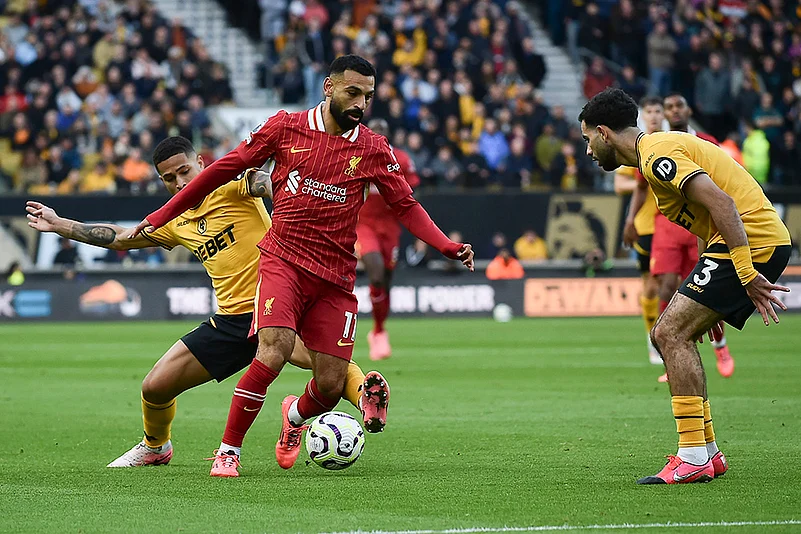 Britain Soccer Premeir League Wolverhampton Wanderers and Liverpool Photo gallery_9