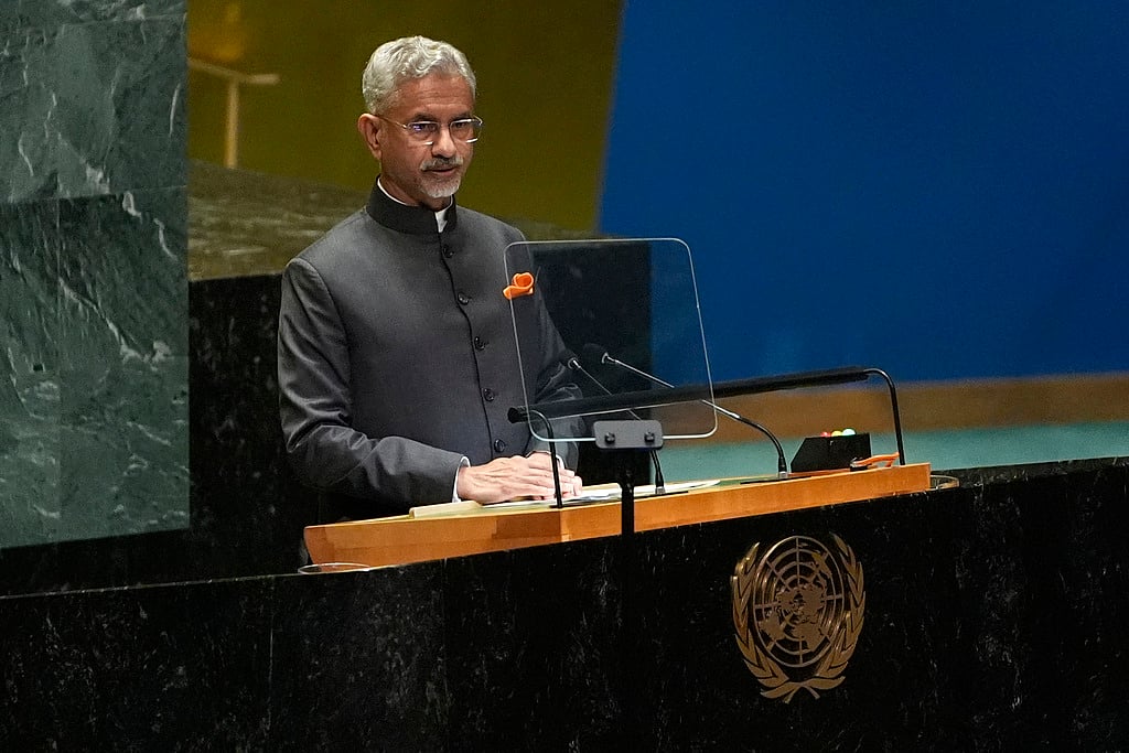 | Photo: Pamela Smith for AP : External Affairs Minister S Jaishankar At 79h UNGA 