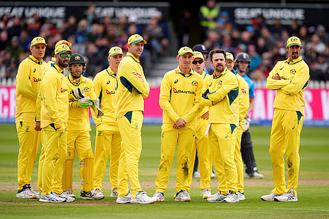 England vs Australia 5th ODI: Australia look at a review of a wicket 