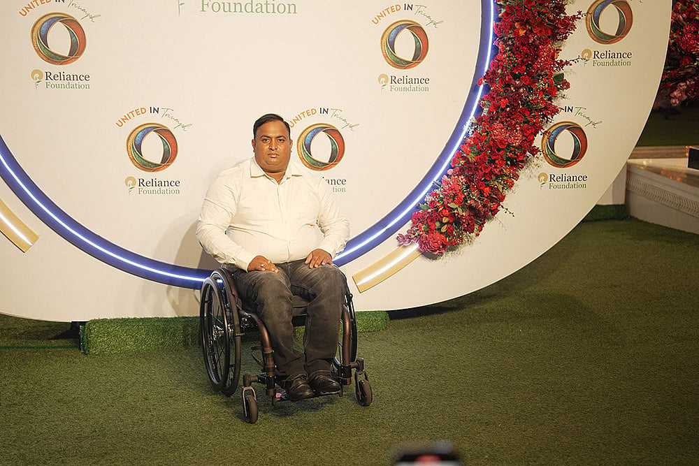 Nita Ambani honours Olympics, Paralympics 2024 stars at ‘Antilia’ Indias para archer Rakesh Kumar