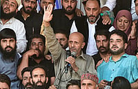 Engineer Rashid: The Disruptive Politician Getty Images : Baramulla MP and leader of Awami Ittehad Party (AIP) Sheikh Abdul Rashid, also known as Engineer Rashid, during Assembly election rally on Sep 12