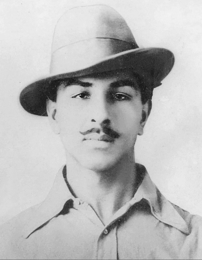The iconic photo of Bhagat Singh clicked in Delhi in 1929 - Wikipedia