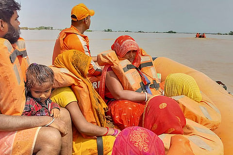 Bihar Floods: Rescue operation in Bihar's Supaul