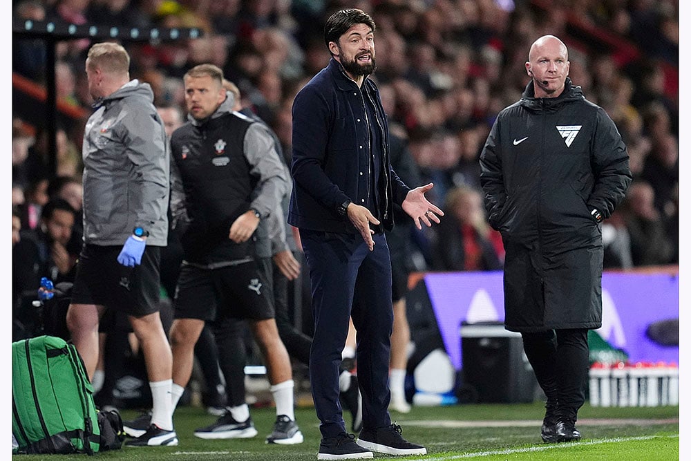 English Premier League 2024-25, Bournemouth vs Southampton - Russell Martin