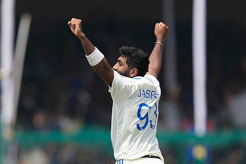 IND vs BAN, 2nd Test: India's Jasprit Bumrah celebrates the wicket of Bangladesh's Mehidy Hasan Miraz 