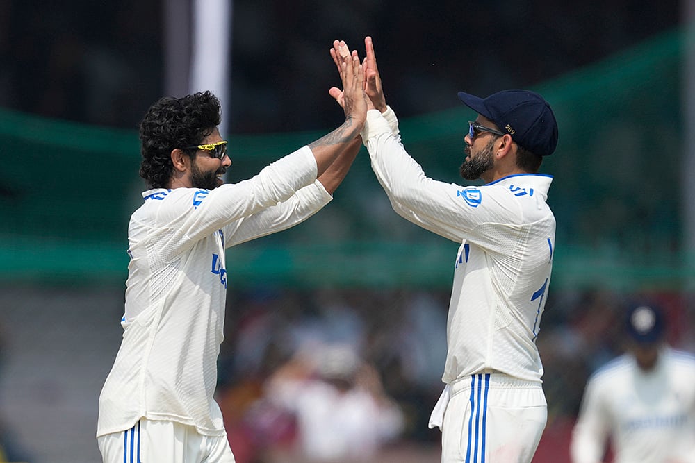 India vs Bangladesh Cricket 2nd test day 5 - Ravindra Jadeja